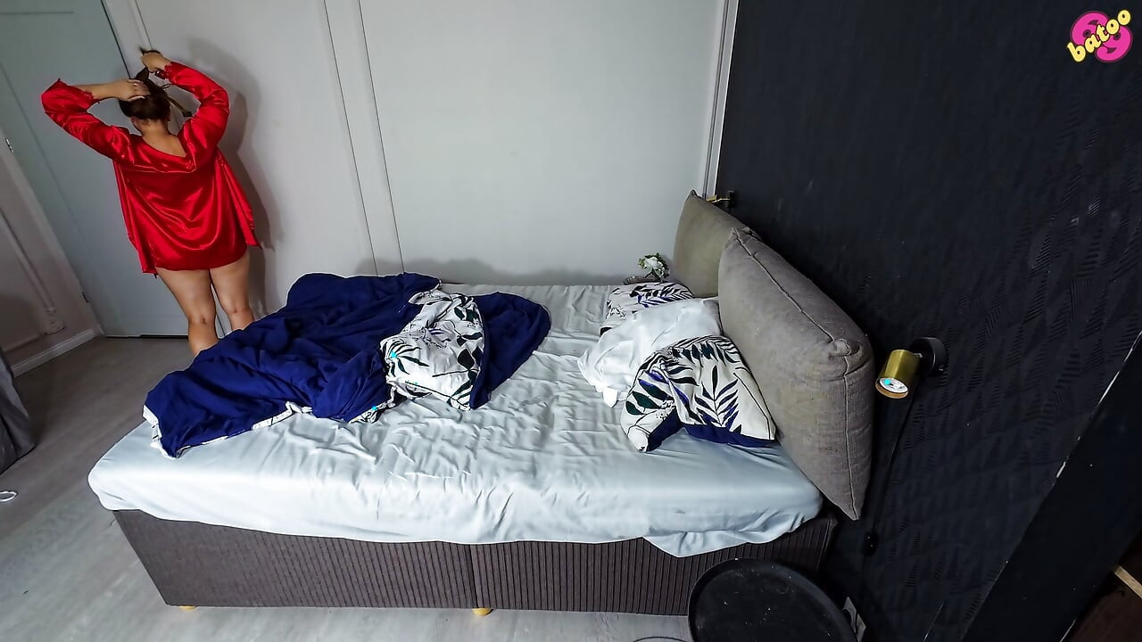 Eu estava seduzindo ele com meu plug anal