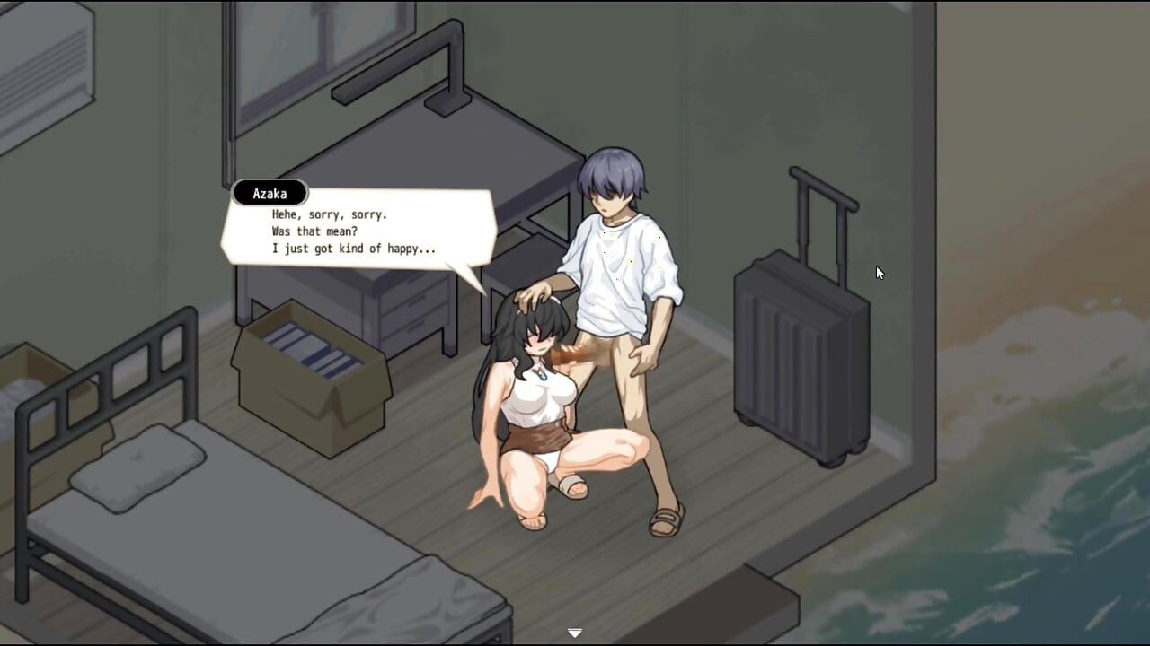 Jeu hentai - Umi no le NTR Story - Scènes de branlette et de paizuri - Galerie hentai