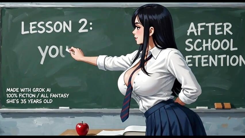 MILF in SchoolGirl Uniform 2