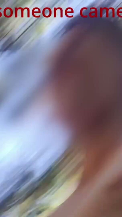 walking naked in the woods and throws away all my clothes (almost got caught) | Clip 1