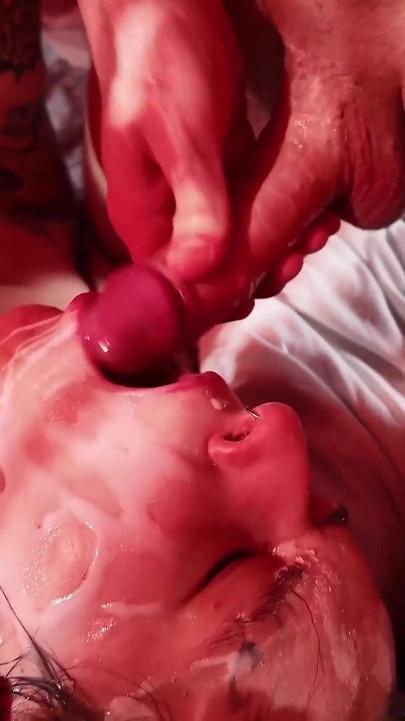 Teen Hates Cum but Needs the Dicks