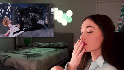 GWEN X VENOM PORNO TEPKISI (GARIP MASTÜRBASYONLAR)