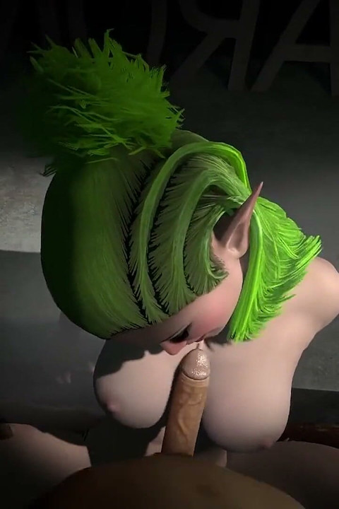 Pounding Hot Wood Elf Pussy POV