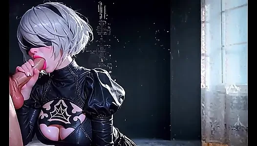 Pantat dan memek cewek gamer cosplay dengan toket besar ini dientot habis-habisan
