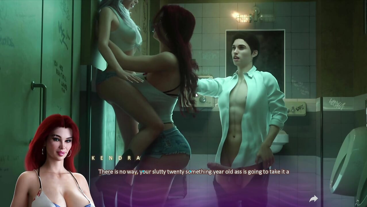APOCALUST fucking two sluts in a public bathhouse with my stepmom watching through the window