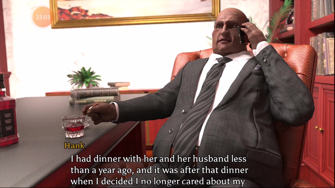 完美的婚姻 #7 - hank 抓住了 anne 的屁股