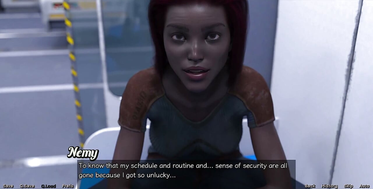 Stranded in Space - Meeting the New Black MILF