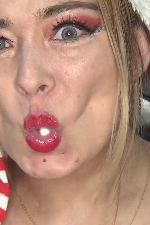 Swallowing Christmas Canes Without Hands