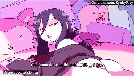 My friend fucks me and my lesbian girlfriend calls me during sex