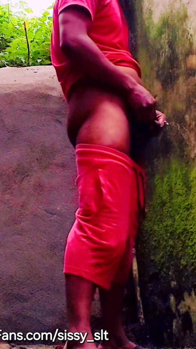 Must-see moment from "Shemale, ladyboy sissy slave Piss in public compilation"