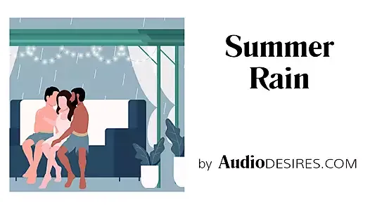 Summer Rain MFM Threesome Erotic Audio, Porn for Women ASMR