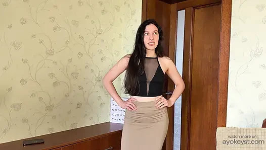 Saf esmer anal sert sikişiyor. Birinci şahısta