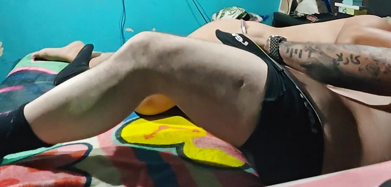 She screams for cock she is happy sucking cock and with my cock inside her ass