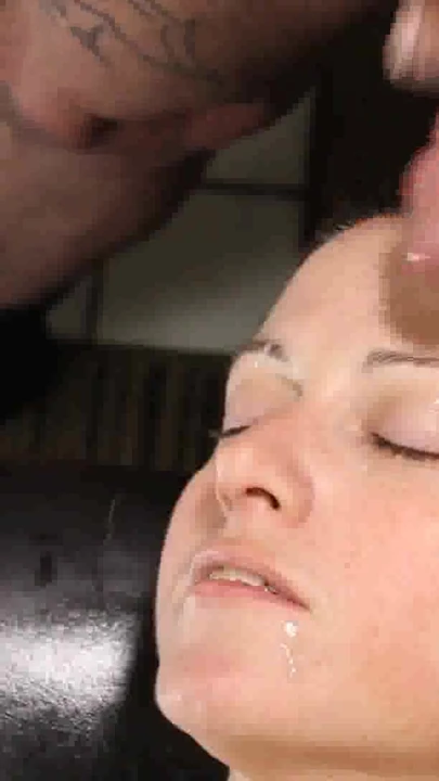 Spectacular moment from "Homemade Facial cumshot on my cum dumpster"