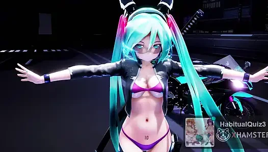 mmd r18 Miku NEON Ninja cnderella sextanz ahegao milf will harten dildo-gruppenchef 3d hentai ficken