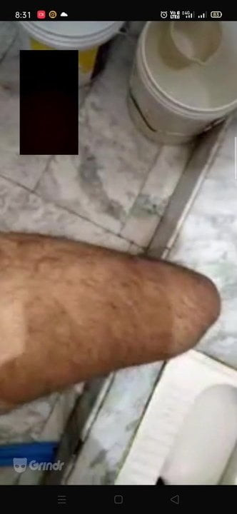 Hairy indian body