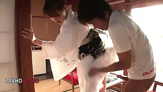 Sultry Japanese Blowjob Leads to Hot Wild FuckyFucking Passionate Session