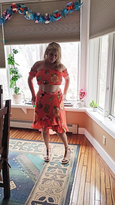 Watch what MOMMY likes to do when She is at Home Alone