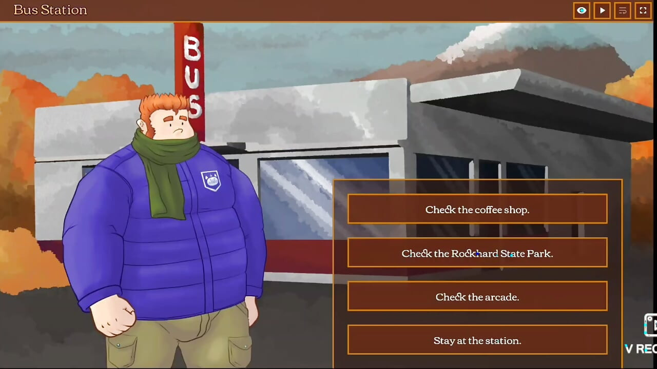 Your favorite lumberjack fucks chubby young man in the cabin.