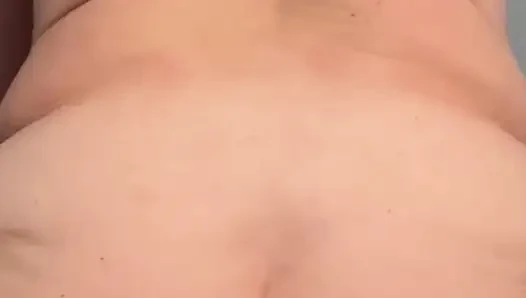 Bouncing on son in laws fat dick with my pussy and asshole and leaking huge cum load out my gaping asshole