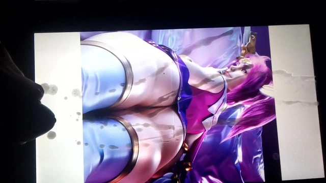 Lux SoP 3 - Cum Tribute On Star Guardian Lux's Sexy Body
