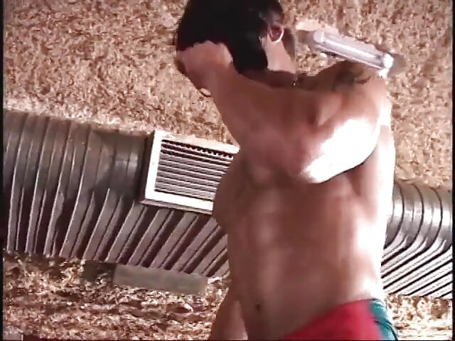 Gorgeous muscular latino dudes in masks have a hot gay ass fucking orgy