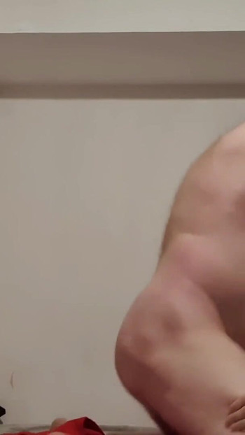 Jaw-dropping moment from "Cute Latin twink sucks chubby white daddy and rides his cock"