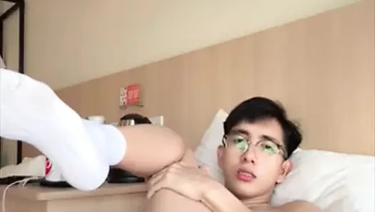 Filipino Boy Oiled Body, Nude Tiktok Dance, Playing with Ass Toys Until He Cum
