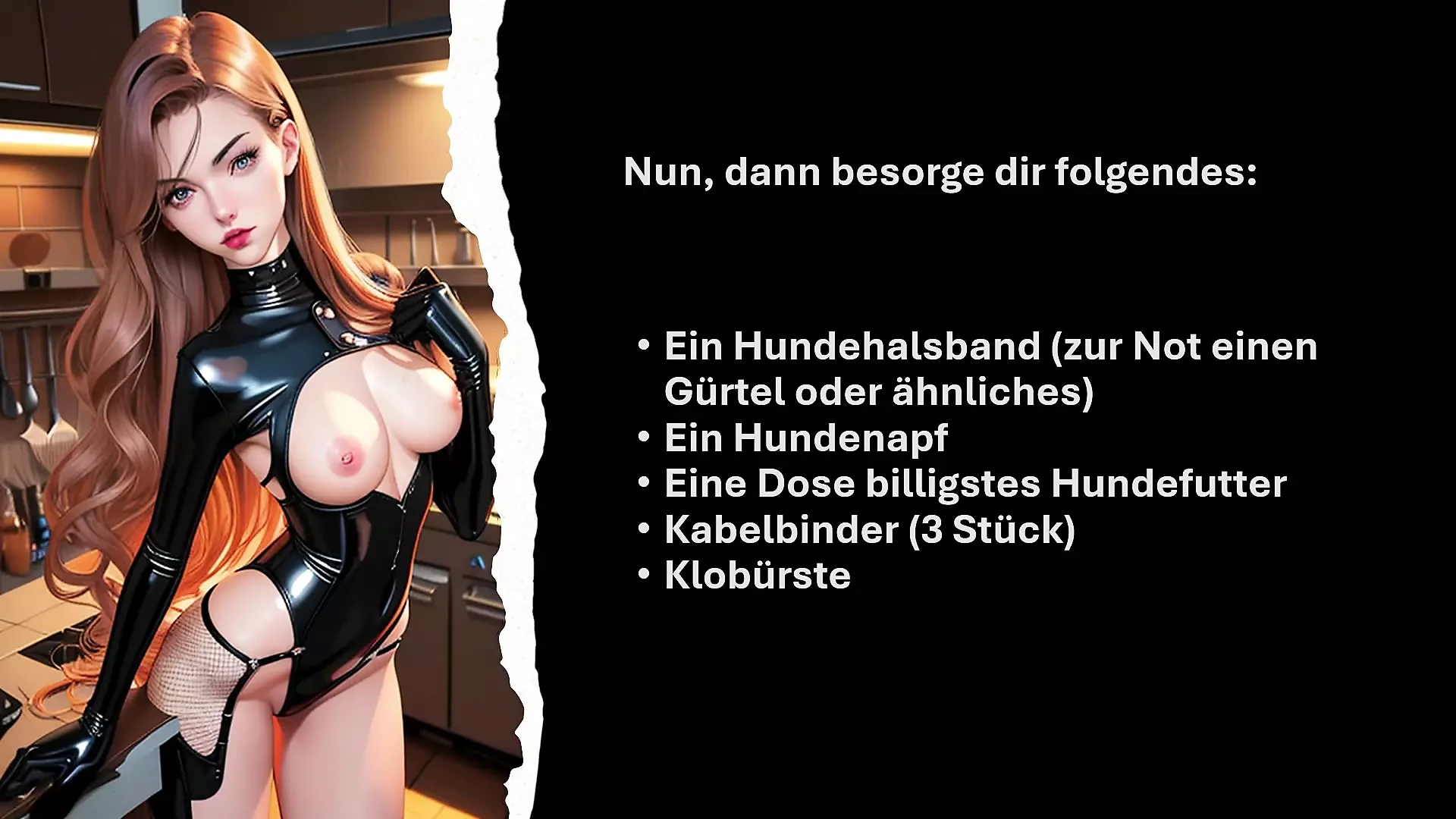 Je dame laat je je stom zijn