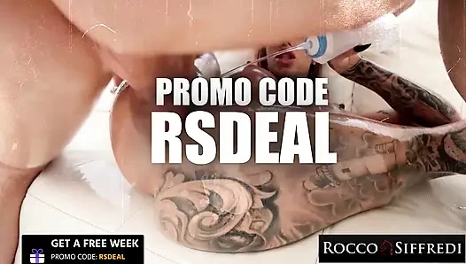 Rocco siffredi - si cewek hot rambut merah seks anal ganas - leya desantis