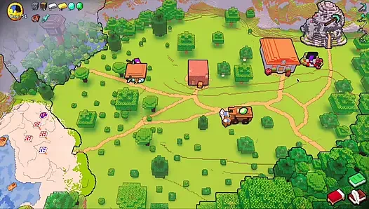 Alex Sucks Steve Through a Gloryhole! Sloppy Blowjob HornyCraft Minecraft Parody