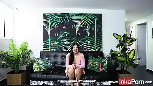 ИНКА ПОРНО — Джессика Осорио Кулона Колумбиана снимает и показывает нам свой прекрасный анус.