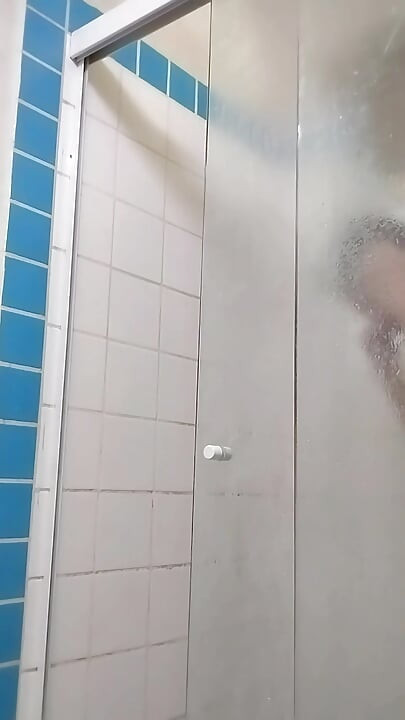 I Arrived From Training and Took a Nice Shower in the Cold Weather.