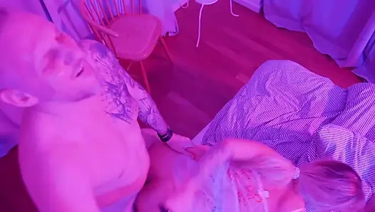 Hot Fuck in Berlin While Fan Hold Camera in Gonzo Style