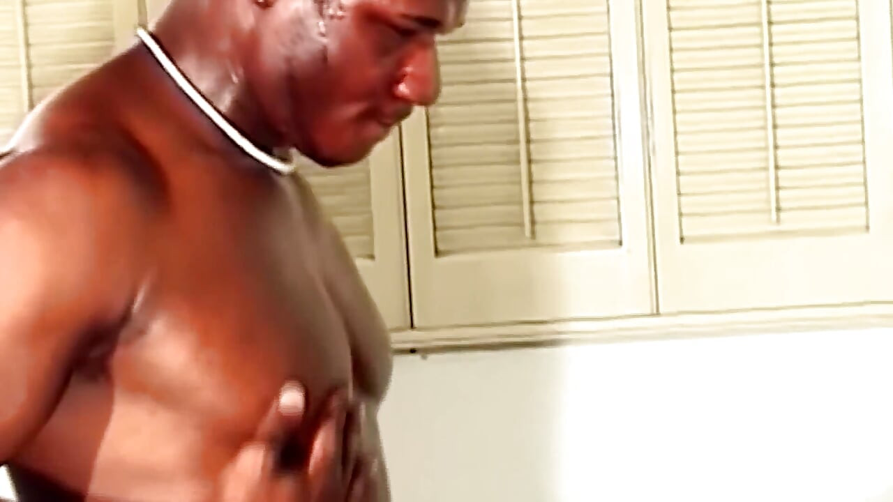 Black Holes Scene 1: a Muscular Black Couple Fuck Each Other's Asses