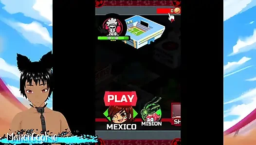 World Cup Girls - A FIFA world cup game and Mexico has challenged us and we might get a special blow job!