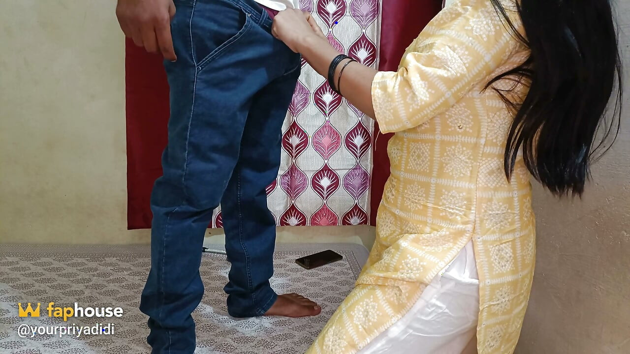 Desi Wife Fucked by Electrician Because Priya Accidentally Grabbed His Penis