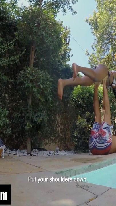 This straight A EBONY COLLEGE GIRL redhead asked for my help... and ended up riding me instead | Clip 1