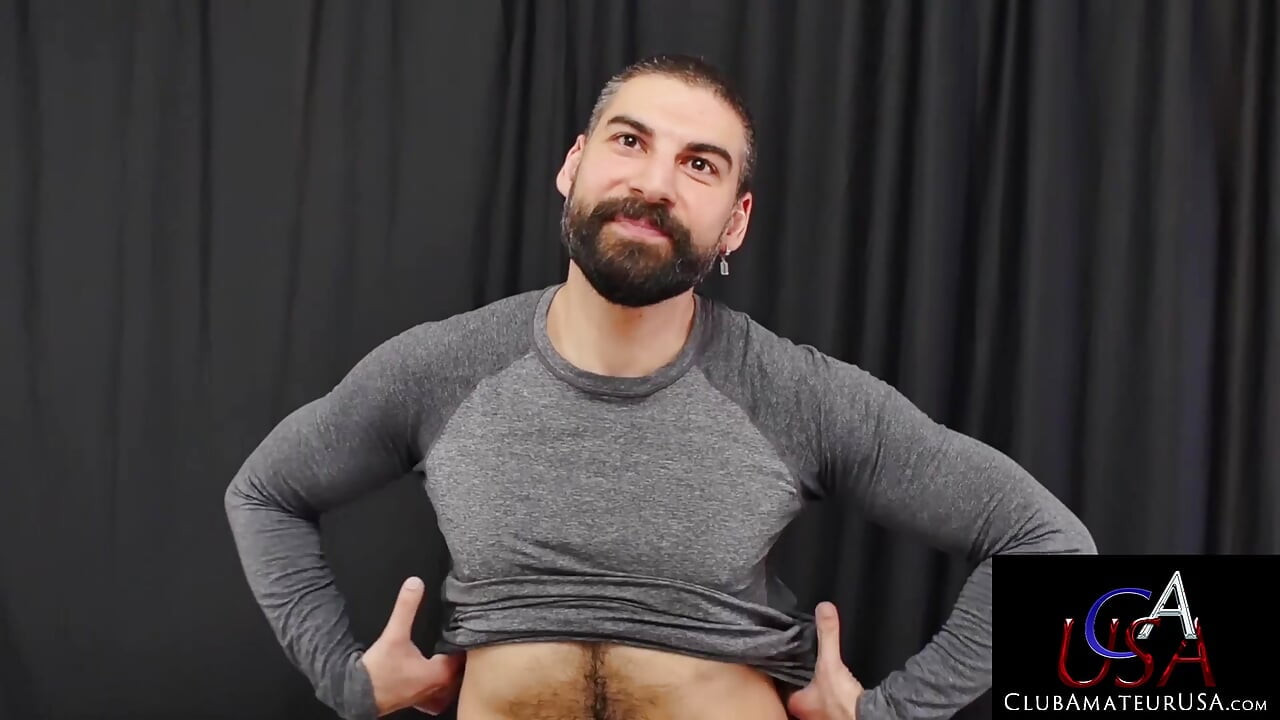 Hairy Amateur Hamed Raidd Is Massaged And Ass Drilled With Dildo