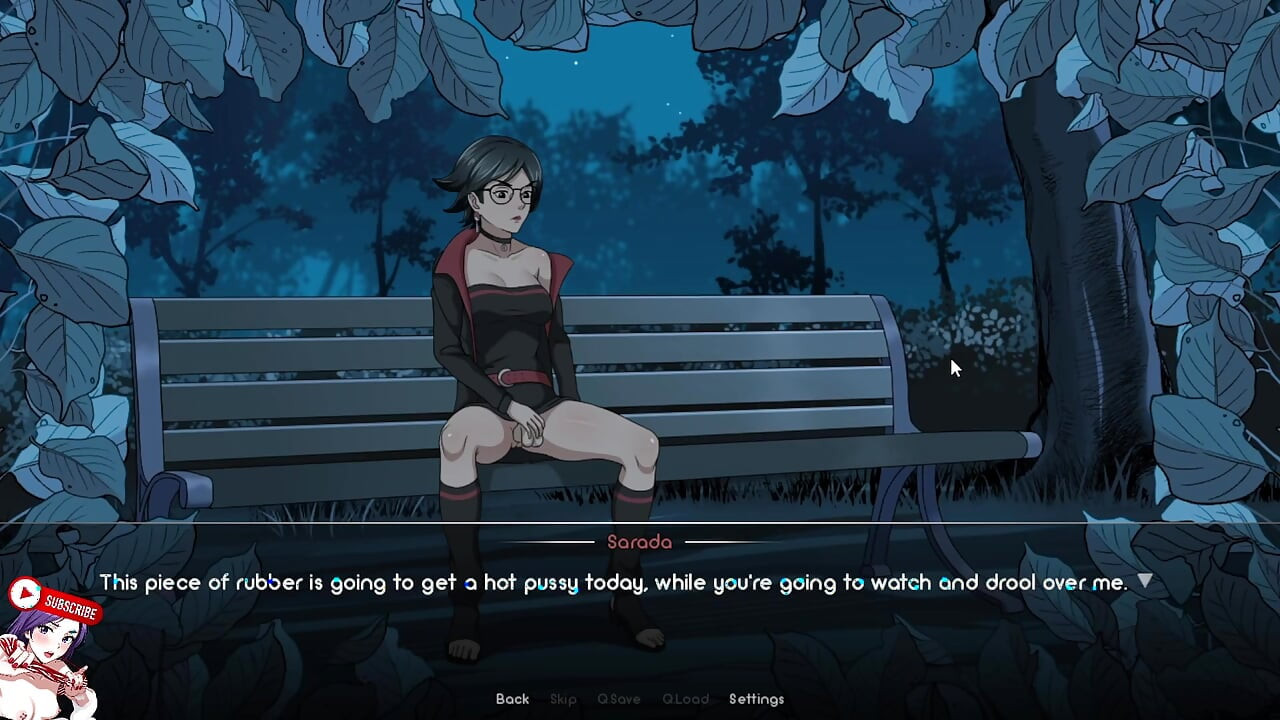 SARADA UCHIHA fucked in public in Konoha. The most powerful woman in Naruto