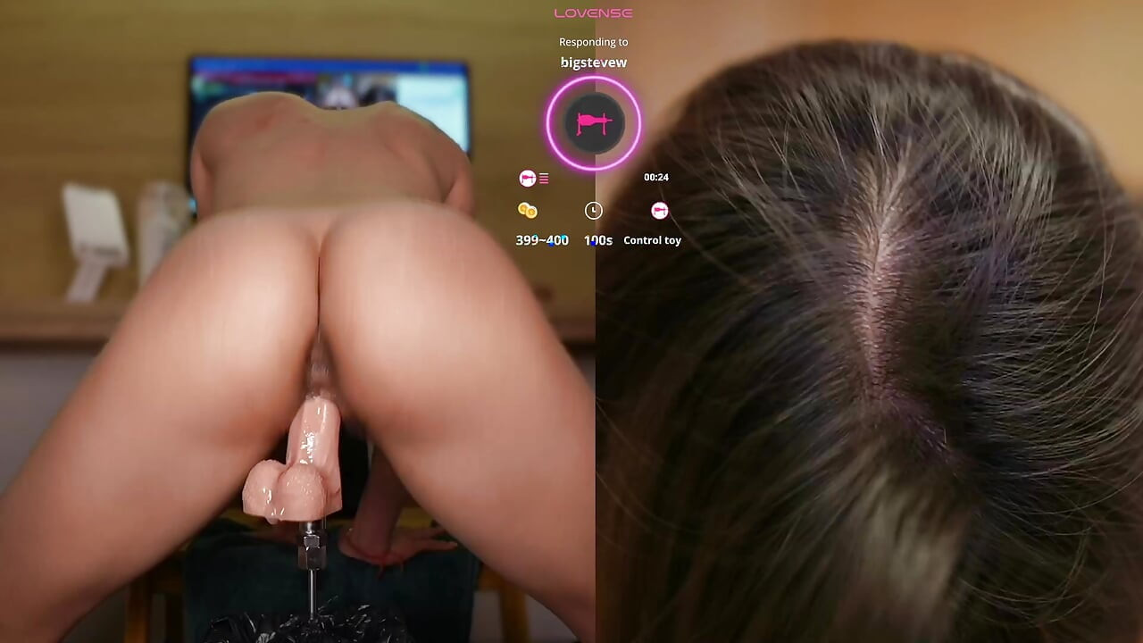 Lana Kane exclusive amateaur, squirt with sex machine, orgasm and squirt with loud moans.