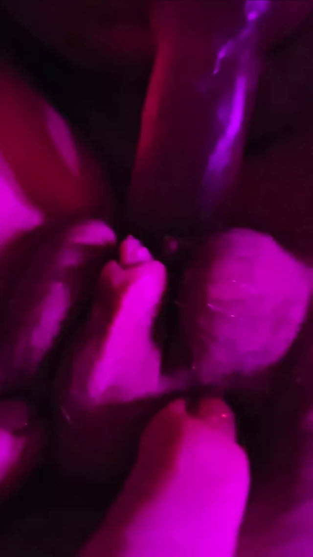 Teasing my big clit