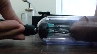 Playing with needles in a pump
