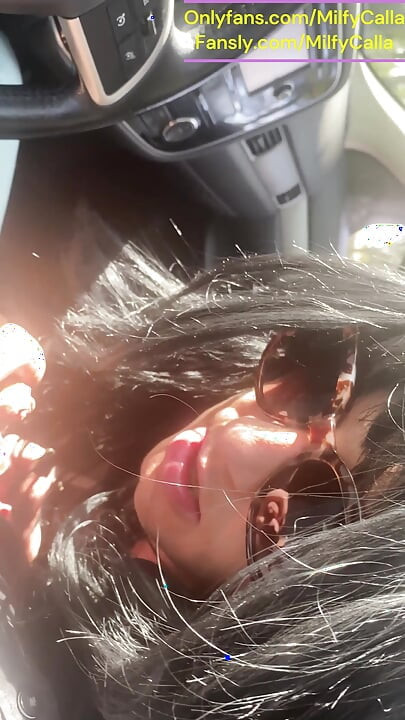 Blowjob for My Coworker in His Car - Public Parking Fun