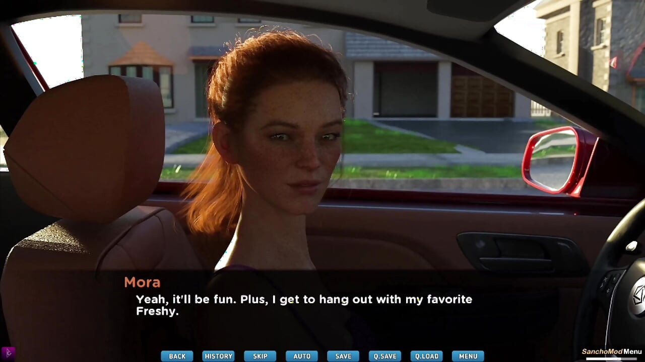 Bare Witness #6 Mora is sucking a good kisser.