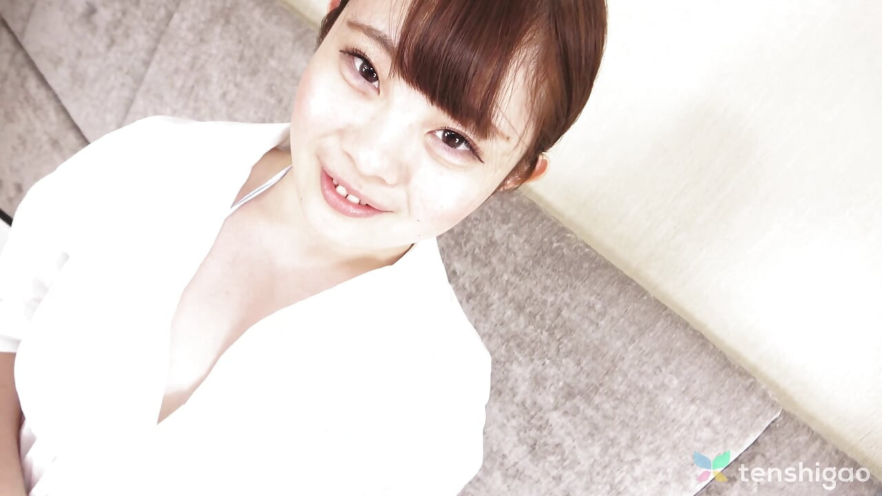 Japanese Cafe Worker Yuko Mukai Plays Dressup in a Uniform for Us