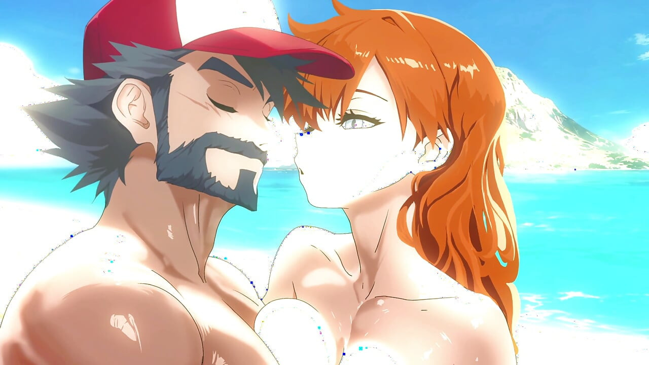 Pokemon Hentai Parody. Ash and Misty Outdoor Meeting. Part1