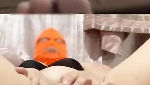 Istri menonton videoku, saat dia melakukan solo