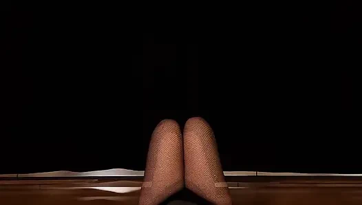 Valentine's Blindfold High Heels Dance