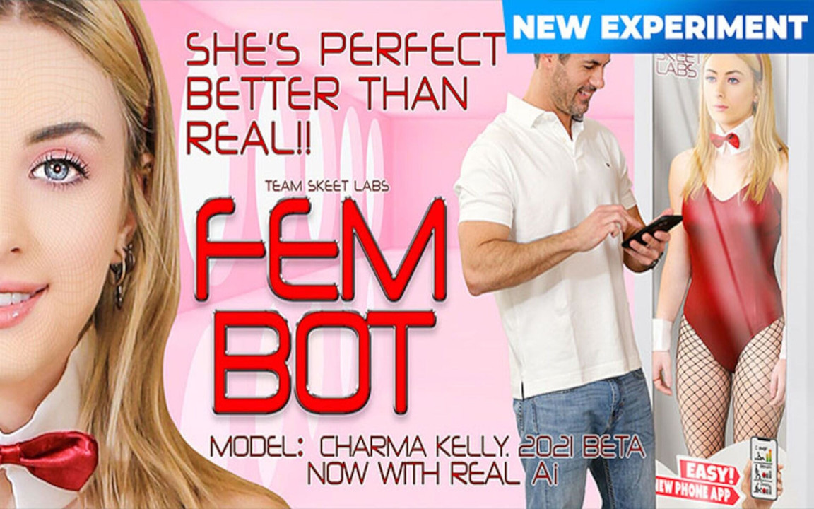 Fembot charma kelley thế hệ đầu tiên đến và thổi các mạch của Brock Cooper